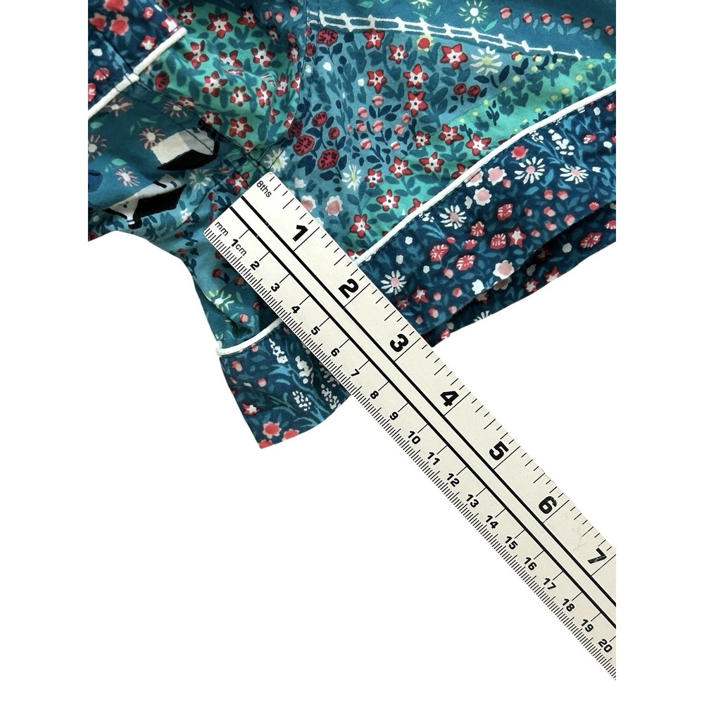 Printfresh Rolling Hills Shorts Pajama Set 4X Sheep Farmhouse Organic Cotton - Picture 13 of 16
